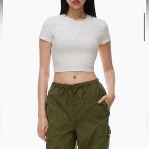 Aritzia TNA ortiz cropped tshirt